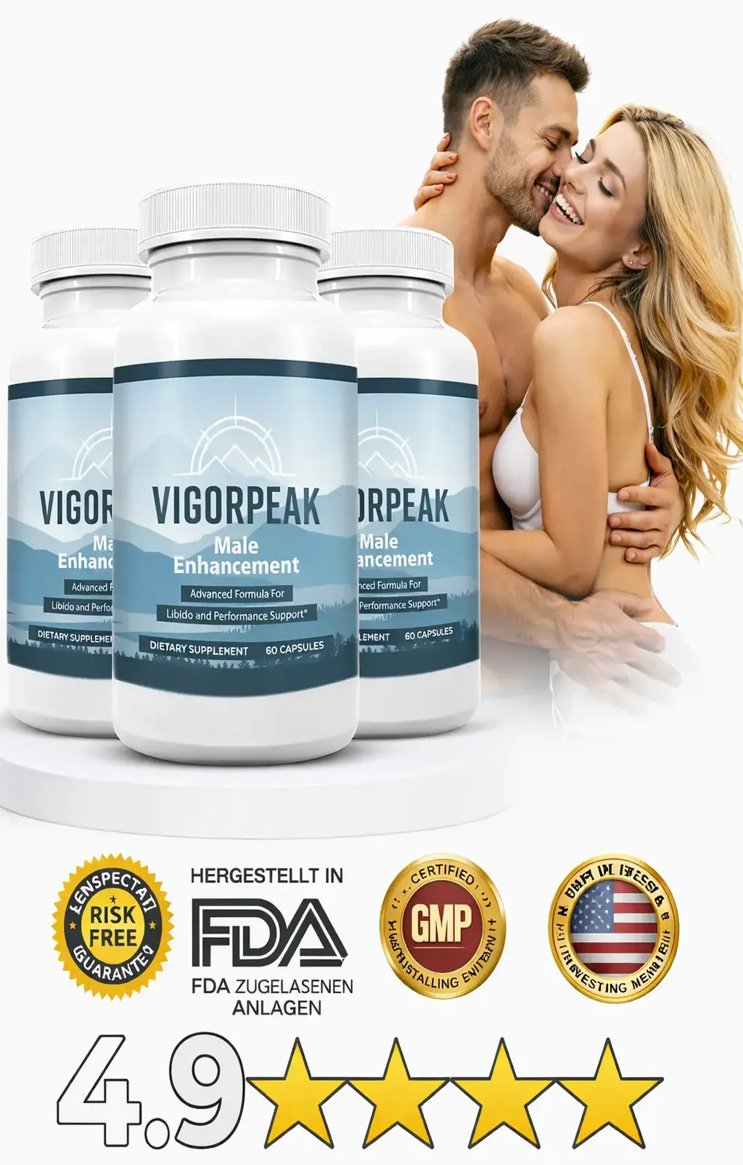 VigorPeak Men's Wellness Dietary Supplement